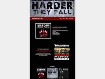 Harder They Fall website